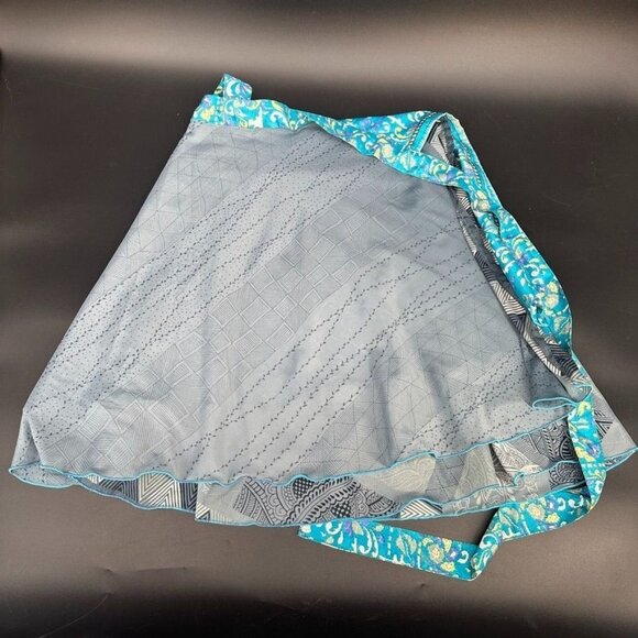 Weves Reversible Wrap Around Silk Skirt Size Small - Picture 5 of 10